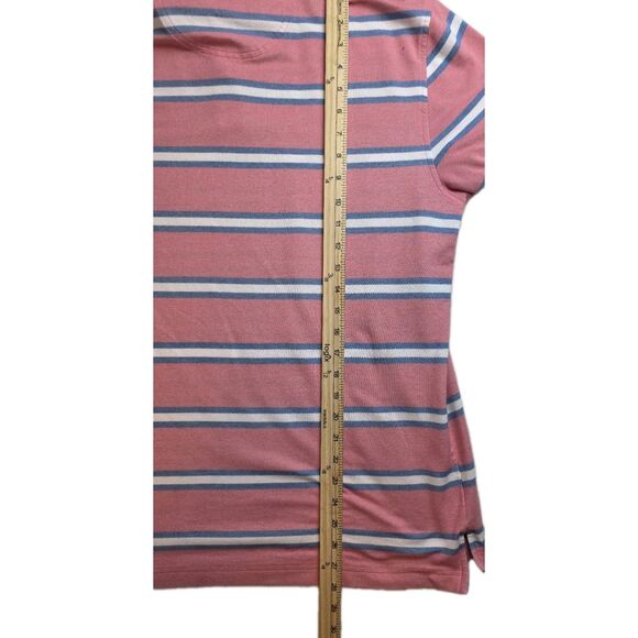 IZOD Mens XL Pink Advantage Performance Short Sleeve Shirt - Picture 7 of 8